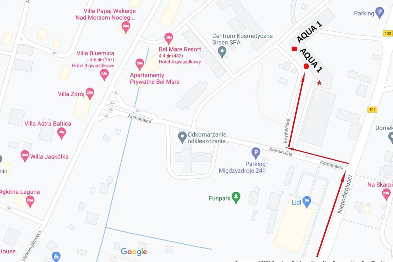Apartament "Adell" - Miedzyzdroje, Bella Mare Aqua 1 Εξωτερικό φωτογραφία